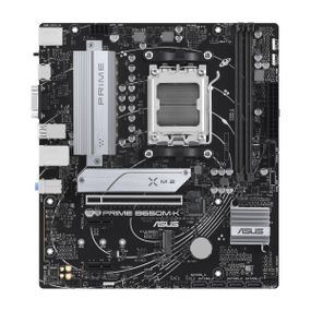 Материнcкая плата ASUS PRIME B650M-K sAM5 B650 2xDDR5 M.2 HDMI D-Sub mATX 90MB1F60-M0EAY0
