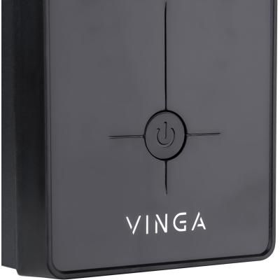 Пристрій безперебійного живлення Vinga LCD 600VA metal case (VPC-600M) (VPC-600M) | Зображення 4