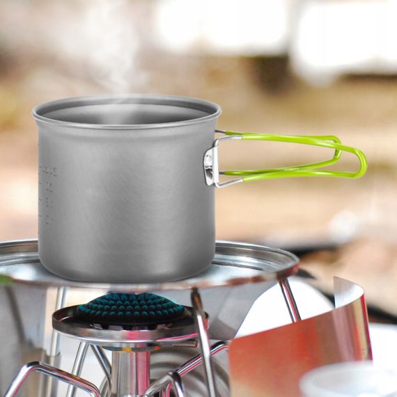 Набір посуду для кемпінгу Mountain Goat складний 5 шт 1.2 л Grey (P-5907739316813) | Зображення 7