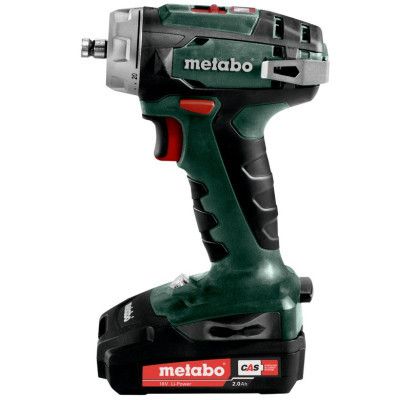 Шуруповерт Metabo BS 18 QUICK 18В, 2х2Ah, 24·48Нм, 0-450·0-1600об/мин, 1.4кг (602217500) | Зображення 1