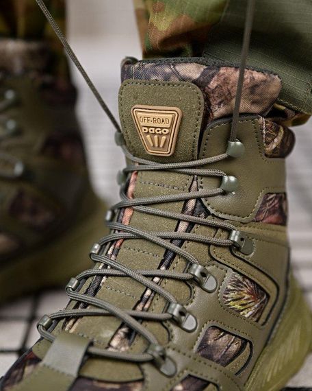 Міські мілітарі черевики DEMER олива ПП7866 | Зображення 2