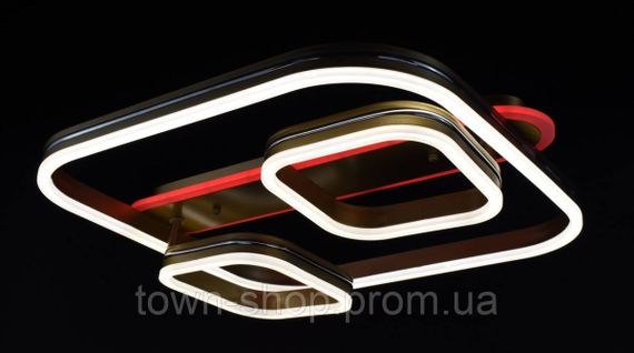 Люстра потолочная LED A55071/1+2-RGB-sg+ch Золото 12х50х55 см. | Зображення 6