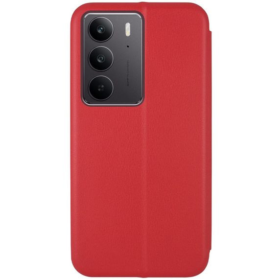 Кожаный чехол-книжка Classy для Realme C75 / C75x Красный | Зображення 1