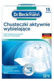 Серветки для прання DR BECKMANN Активне відбілювання (15 штук)