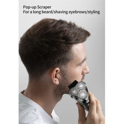 Электробритва Xiaomi Enchen Steel 3S Black/Gold | Зображення 1