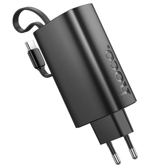 Портативное ЗУ Power Bank Hoco J148 Handy PD20W with cable 5000 mAh Black