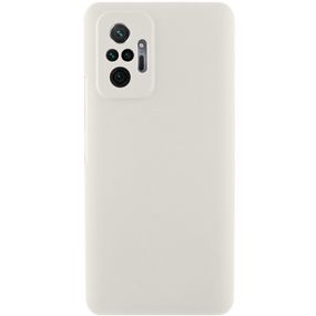 Чехол Silicone Cover Lakshmi Full Camera (AAA) для Xiaomi Redmi Note 10 Pro / 10 Pro Max Зеленый / Cyprus Білий / White