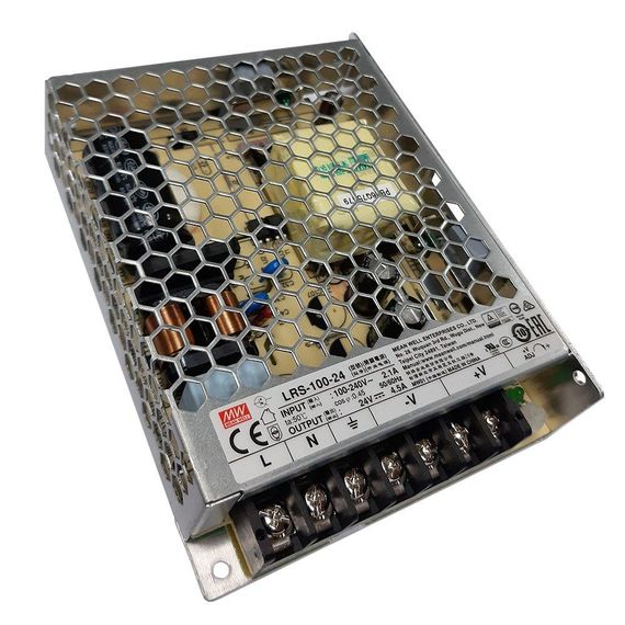 Блок живлення Mean Well LRS-100-24 ( 108W4,5A24VIP20) Series "LRS" | Зображення 3