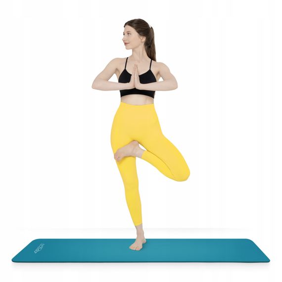 Килимок (мат) спортивний 4FIZJO NBR 180 x 60 x 1.5 см для йоги та фітнесу Sea Green (P-5905973406734) | Зображення 1
