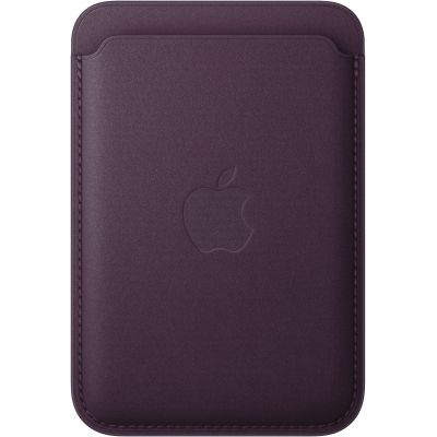 Чехол для мобильного телефона Apple iPhone FineWoven Wallet with MagSafe - Blackberry (MA7A4ZM/A)