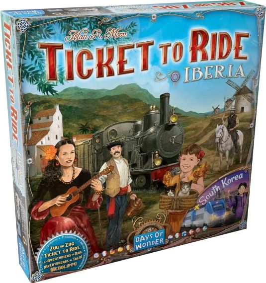 Настільна гра Ticket to Ride: Iberia & South Korea (доповнення)