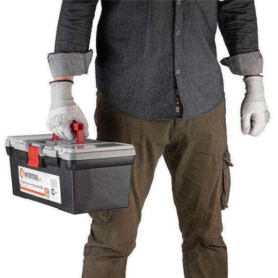 Ящик для інструментів 16" 396*216*164 мм INTERTOOL BX-0016 | Зображення 5