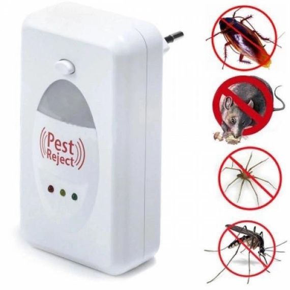 Ультразвуковий відлякувач гризунів мишей щурів та тарганів Pest Reject HK 02 VG-893 від мережі | Зображення 7