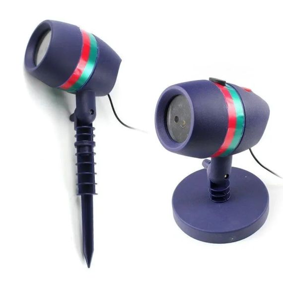 Уличный новогодний лазерный проектор Star Shower Motion Laser Light | Зображення 3