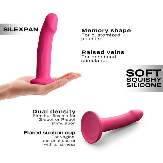 Фалоімітатор Dorcel Real Pleasure S Magenta | Зображення 3