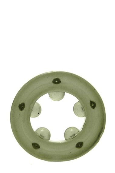 Ерекційне кільце із вбудованими магнітами Seven Creations Magnetic Cockring сіре sexstyle