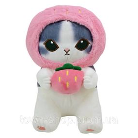 Детская мягкая игрушка "Mofusand Сat" E1002(Pink) размер 45см