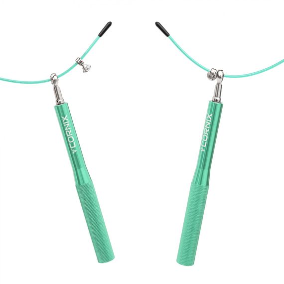 Скакалка швидкісна для кросфіту Cornix Speed Rope XR-0156 Green | Зображення 1