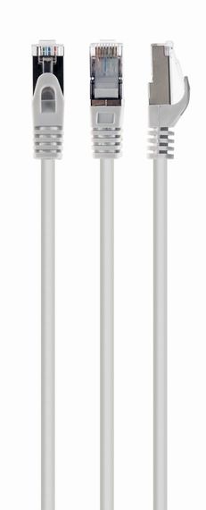 Патч корд Cablexpert PP6A-LSZHCU-W-1.5M, S/STP, литий, 50u" штекер із фіксатором, 1,5 м, білий