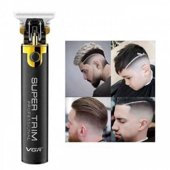 Машинка для стрижки VGR V-082 акумуляторна бездротова професійна + 3 насадки триммер для волосся | Зображення 9