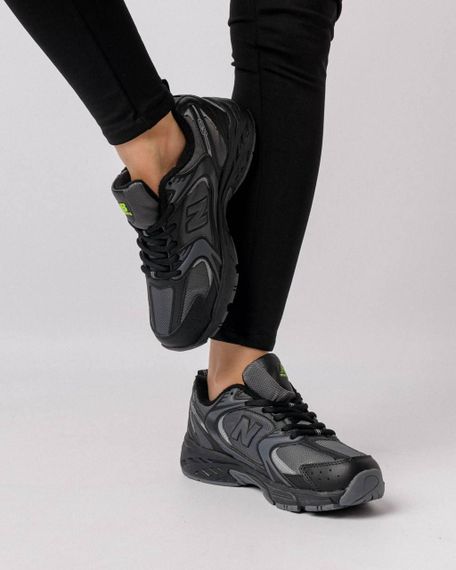 Кросівки New 530 Dark Grey Black осінь / еврозима / весна | Зображення 2