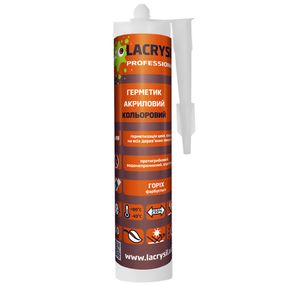 Герметик акриловий кольоровий Горіх 280г Lacrysil