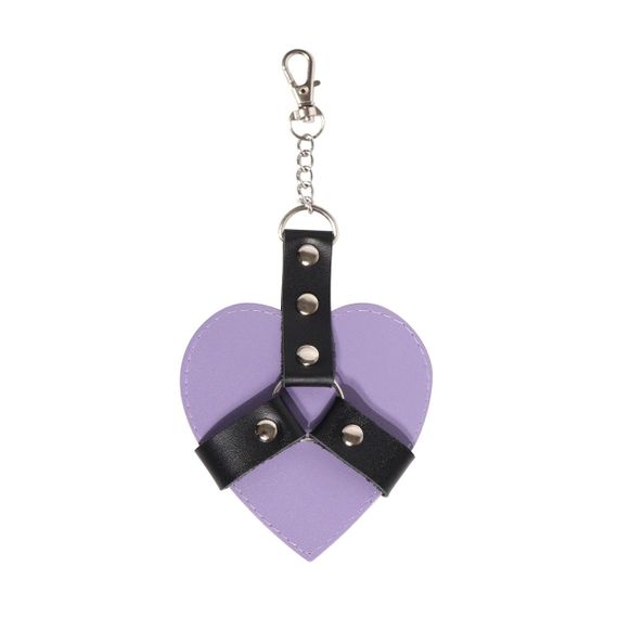 Брелок на карабине для ключей Art of Sex Chained Heart, Лаванда sexstyle