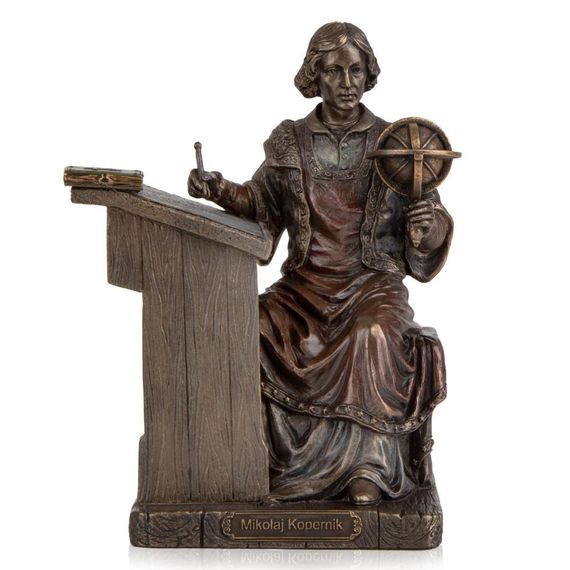 Декоративна статуетка з бронзовим покриттям Філосів Коперник 16х12х9 см