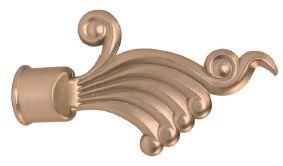 Наконечник до карнизів 19 мм ЕМ 162