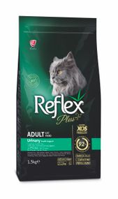 Корм Reflex Plus Cat Adult Urinary сухой для профилактики заболеваний мочеполовой системы у котов 1.5 кг
