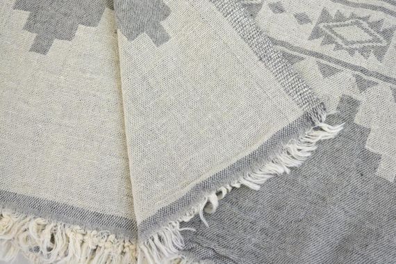 Муслиновое покрывало Kayra 210x250 см MP6, Серый | Зображення 2