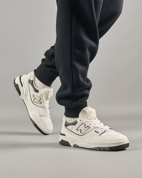 Чоловічі кросівки New 550 Low White Sand Black весна / літо / осінь А1345 45 28,5