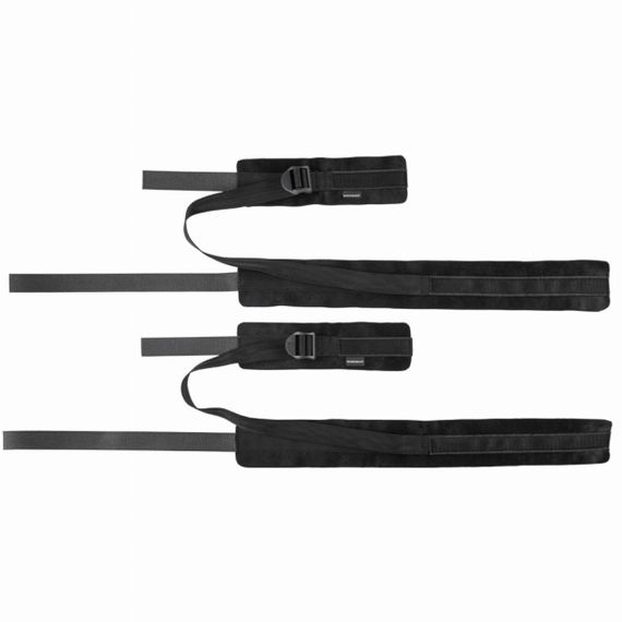 Наручники фіксатори SEX AND MISCHIEF на зап'ястя та стегна, чорні sexstyle | Зображення 2