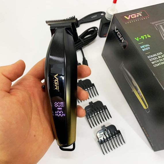 Универсальный триммер для мужчин, Триммер беспроводной, Модная машинка для стрижки волос DF-57 | Зображення 1