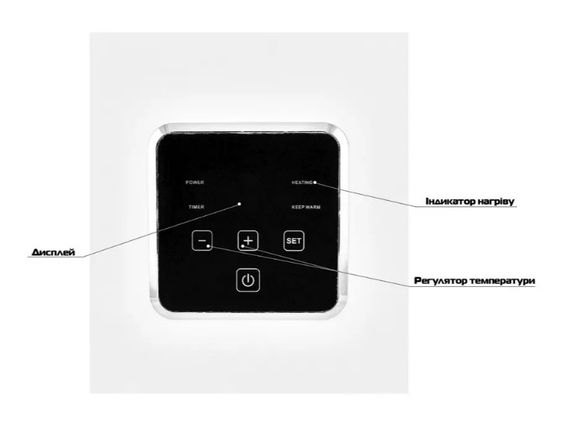 Водонагрівач Mixxus EWH-09080 FLAT WET 80 л, 2,0 кВт, "мокрий" ТЕН, вертикальний, прямокутний, білий (WH0595) | Зображення 4