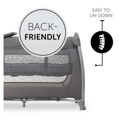 Детский манеж Hauck Play N Relax (Melange Charcoal) (60009-2) | Зображення 2