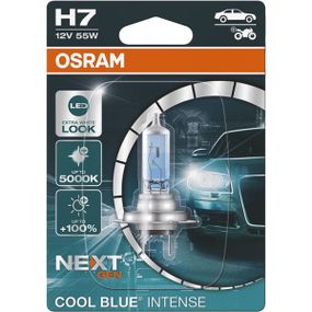 Лампа H7 12V 55W PX26D COOL BLUE INTENSE NEXT GEN +100% OSRAM 64210CBN-2HB