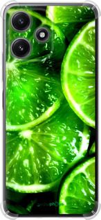 Чохол на Xiaomi Redmi Note 12R Зелені часточки лимона "852sp-3860-2448"
