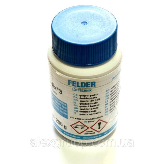 Паста для паяння та лудіння оловом FELDER 250г | Зображення 2