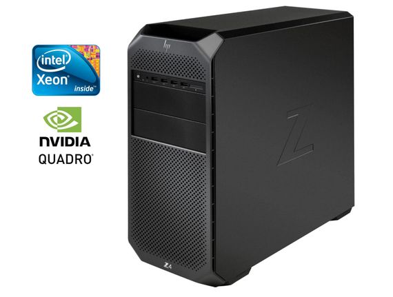 Робоча станція HP Z4 G4 Workstation Tower / Intel Xeon W-2123 (4 (8) ядра по 3,6 - 3,9 ГГц) / 32 ГБ DDR4 / 256 ГБ SSD / nVidia Quadro P4000, 8 ГБ GDDR5, 256-біт б/в