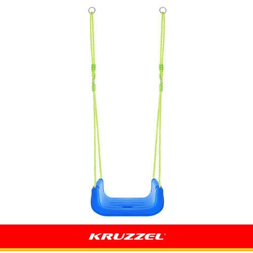 Детская качеля-трансформер 3-в-1 зелено-синяя Kruzzel 27358 | Зображення 6