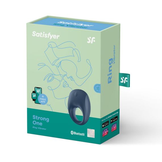 Ерекційне віброкільце Satisfyer Strong One sexstyle | Зображення 5