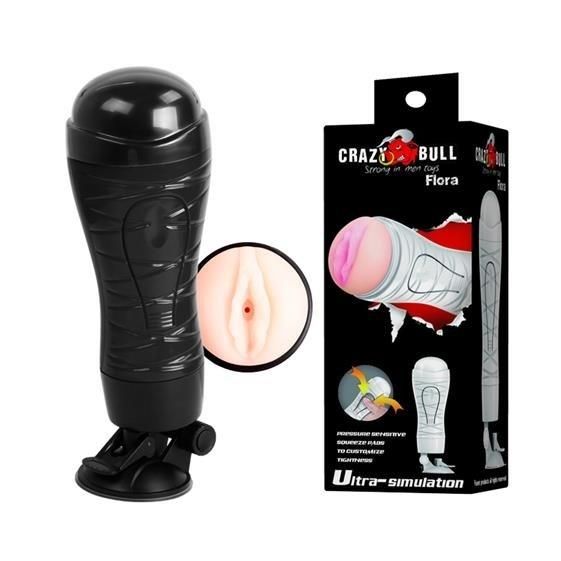 Мастурбатор - Crazy Bull Flora Black sexstyle