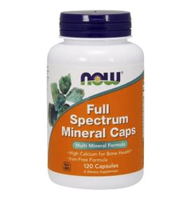 Мультиминеральный комплекс NOW Foods Full  Spectrum Minerals 120 Caps