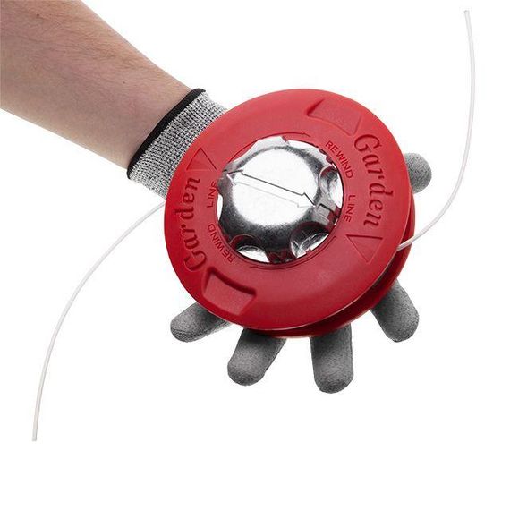 Котушка для тримера, мотокоси GARDEN, метал. кнопка INTERTOOL DT-2276 | Зображення 3