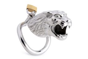 Клетка для пениса Master Series: Tiger King Cock Cage With Lock, три кольца, замок, три ключа Sex Aura