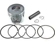 Поршень 4T мотоцикл CB/CG Ø67,00mm, p-16 (200/250cc STD: 167FML, 167FMM)