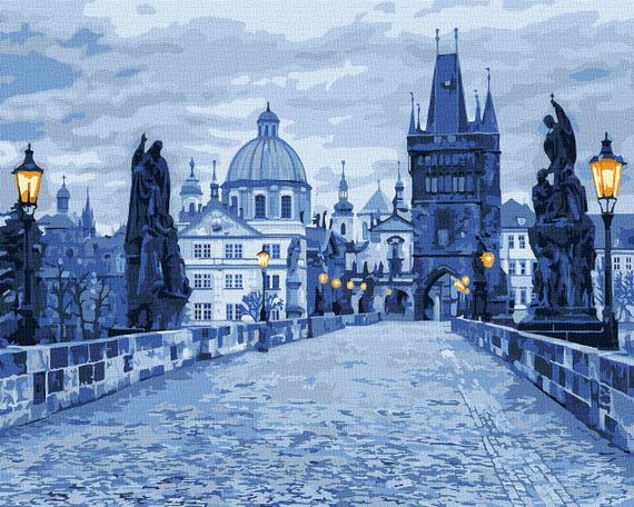 Картина за номерами "Таємнича Прага" KHO3613 40х50