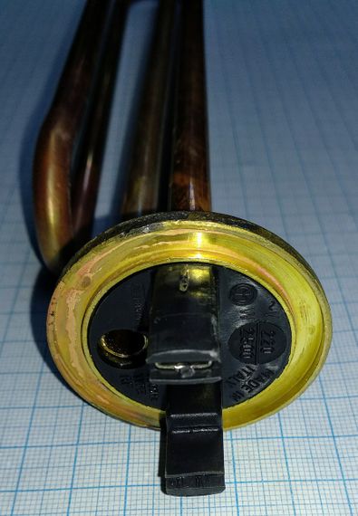 Тэн медный 2500w для бойлера  Ariston (Аристон) Novatec (Новатек) Rоund (Раунд).Thermowatt(Италия) | Зображення 2