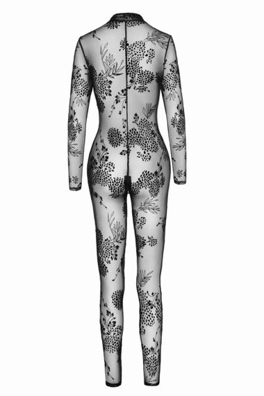 Сітчастий бодістокінг Noir Handmade F237 Long tulle overall, XXL sexstyle | Зображення 5